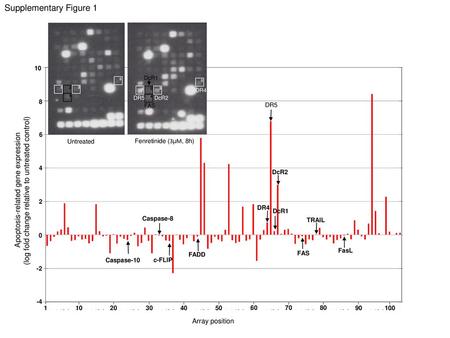 Supplementary Figure 1 (log fold change relative to untreated control)