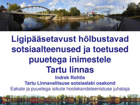 Tartu Linnavalitsuse sotsiaalabi osakond