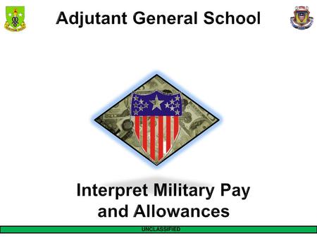 Interpret Military Pay and Allowances