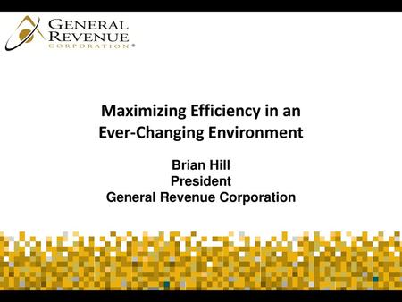 Maximizing Efficiency in an Ever-Changing Environment