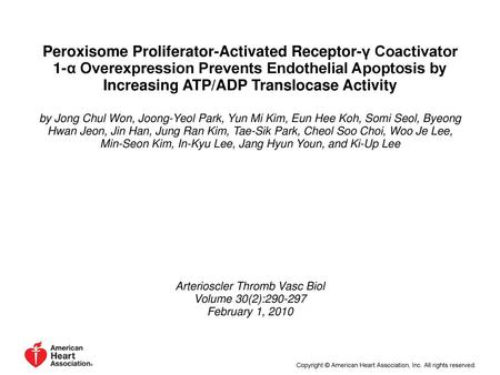 Arterioscler Thromb Vasc Biol