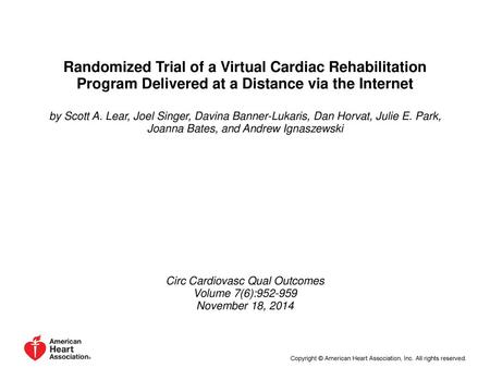 Circ Cardiovasc Qual Outcomes