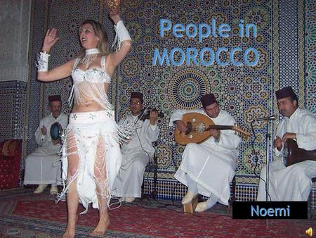 People in MOROCCO Noemi.