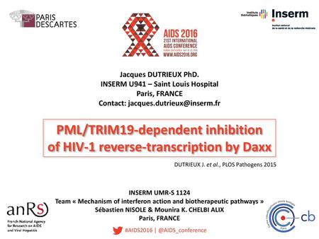 PML/TRIM19-dependent inhibition of HIV-1 reverse-transcription by Daxx