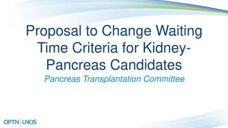 Pancreas Transplantation Committee