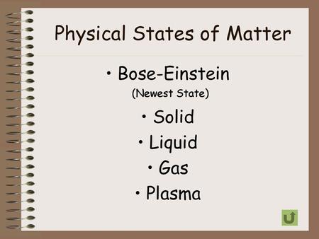 Physical States of Matter