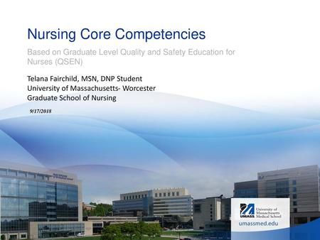 Nursing Core Competencies