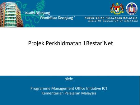 Projek Perkhidmatan 1BestariNet