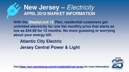 New Jersey – Electricity