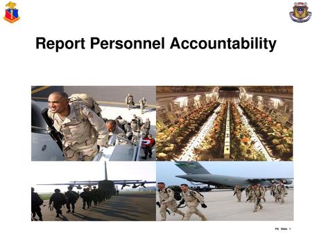 Report Personnel Accountability