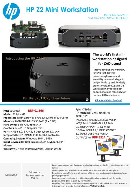 The world’s first mini workstation designed for CAD users!