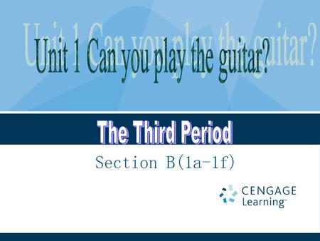 Unit 1 Can you play the guitar?