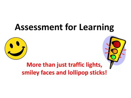 Assessment for Learning