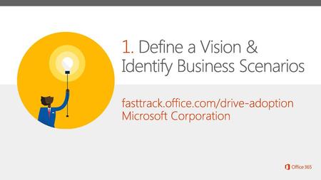 1. Define a Vision & Identify Business Scenarios