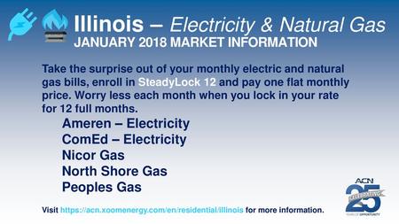 Illinois – Electricity & Natural Gas