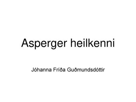 Jóhanna Fríða Guðmundsdóttir