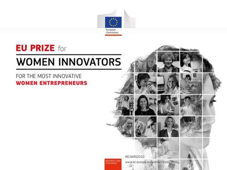 EU Prize for Women Innovators 2016