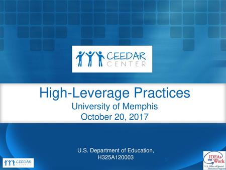 High-Leverage Practices