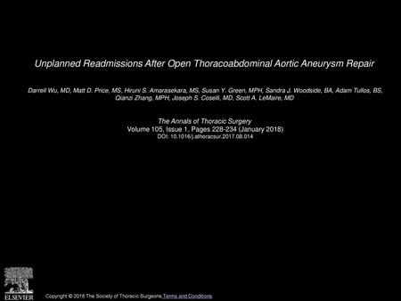 Darrell Wu, MD, Matt D. Price, MS, Hiruni S. Amarasekara, MS, Susan Y