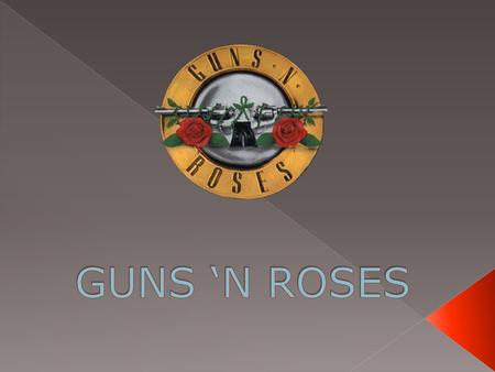 GUNS ‘N ROSES.