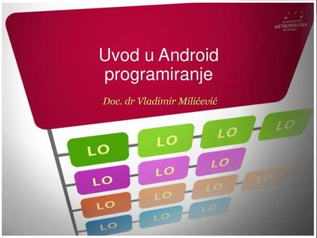 Uvod u Android programiranje