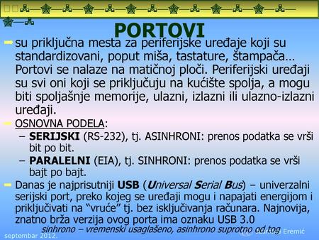 sinhrono – vremenski usaglašeno, asinhrono suprotno od tog