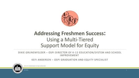 Kefi Andersen – ospi Graduation and Equity Specialist