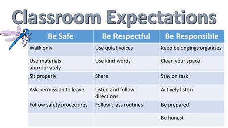 Classroom Expectations