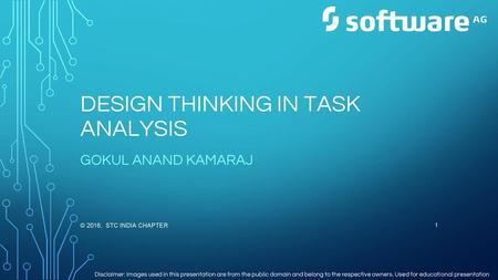 DESIGN THINKING IN TASK ANALYSIS