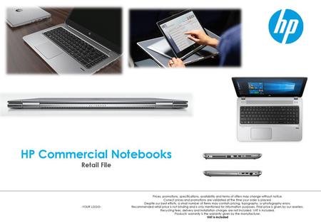 HP Commercial Notebooks