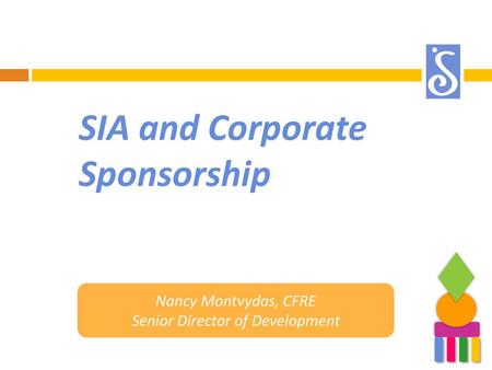 SIA and Corporate Sponsorship