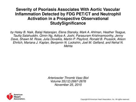 Arterioscler Thromb Vasc Biol