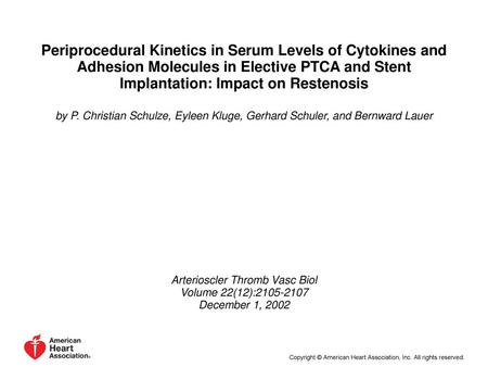 Arterioscler Thromb Vasc Biol