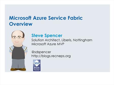 Microsoft Azure Service Fabric Overview