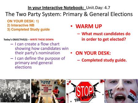 In your Interactive Notebook: Unit. Day: 4