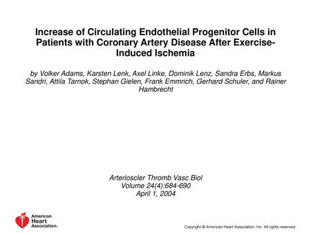 Arterioscler Thromb Vasc Biol