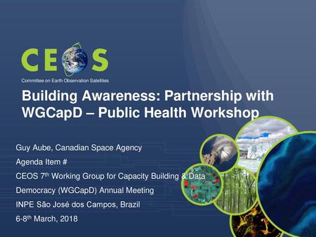 Building Awareness: Partnership with WGCapD – Public Health Workshop