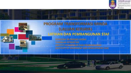 PROGRAM TRANSFORMASI MINDA LATIHAN DAN PEMBANGUNAN STAF