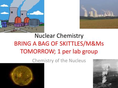 Chemistry of the Nucleus