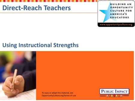 Direct-Reach Teachers