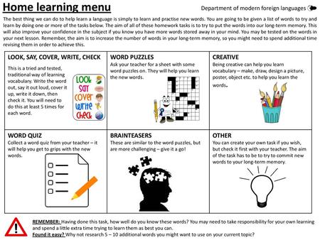 Department of modern foreign languages ü]