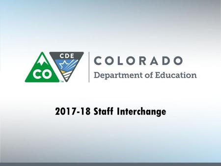 2017-18 Staff Interchange.