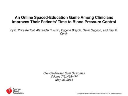 Circ Cardiovasc Qual Outcomes