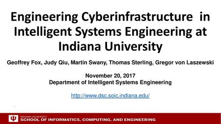 Department of Intelligent Systems Engineering