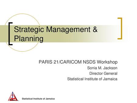 Strategic Management & Planning