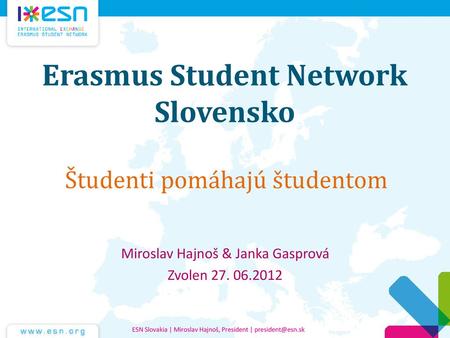 Erasmus Student Network Slovensko