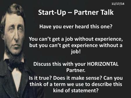 Start-Up – Partner Talk