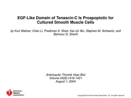 Arterioscler Thromb Vasc Biol