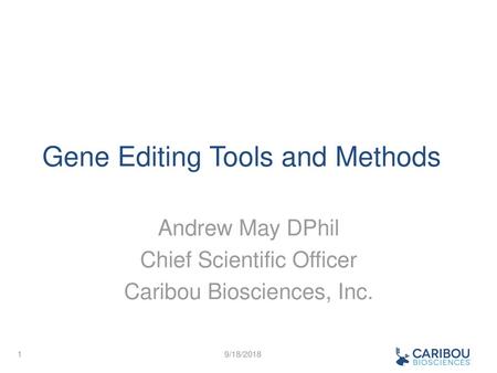 Gene Editing Tools and Methods