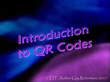 Introduction to QR Codes